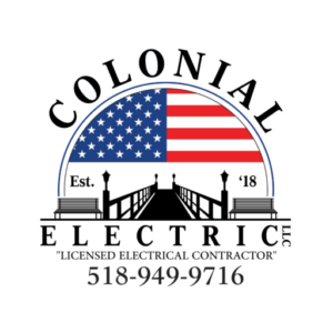 Colonial Electric LLC, licensed electrical contractor, est. 2018, 518-949-9716